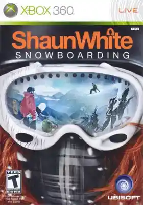 Shaun White Snowboarding (USA) box cover front